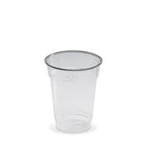 Kubek (PET) krystaliczny średnica 78mm 0,2L [50 szt]
