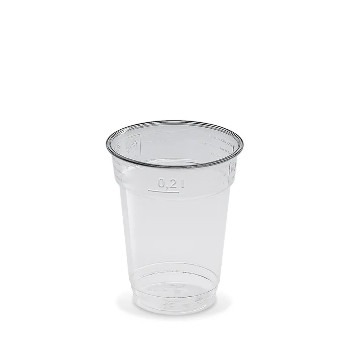 Główne zdjęcie produktu Kelímek z PET 0,2 l (průměr 78 mm) [50 ks]