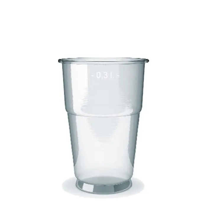 Główne zdjęcie produktu Kelímek z PET 0,3 l (průměr 78 mm) [50 ks]