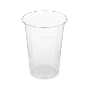 Kubek (rPET) krystaliczny średnica 95mm 0,4L [50 szt]