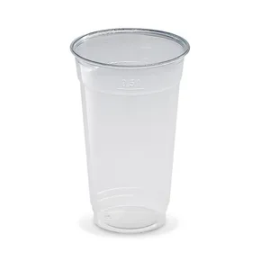 Kubek (PET) krystaliczny średnica 95mm 0,5L [50 szt]