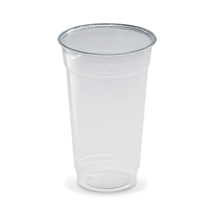 Główne zdjęcie produktu Kelímek z PET 0,5 l (průměr 95 mm) [50 ks]