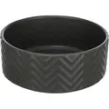 Następne zdjęcie produktu Miska ceramiczna 0,9 l/o 16 cm, karbowana, czarna