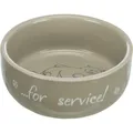 Kolorowa miska ceramiczna z leżącym kotem 300ml/11cm
