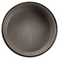 Miska ceramiczna - brązowa/ciemnoszara + motyw łapki 0,3 l/o 12 cm