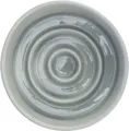 Następne zdjęcie produktu Miska ceramiczna do karmienia powolnego, kółka, szaro-niebieska 0,9 l/o 17 cm