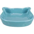 Ceramiczna miska z głową kota, pastelowe kolory 0,25 l/12 cm