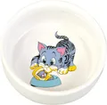 Miska ceramiczna, malowana, motyw kota 300ml/11cm