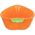 Miska ceramiczna MRKEV (świnka morska, królik), 180 ml/ 12 x 11 cm, pomarańczowa