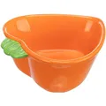 Następne zdjęcie produktu Miska ceramiczna MRKEV (świnka morska, królik), 180 ml/ 12 x 11 cm, pomarańczowa