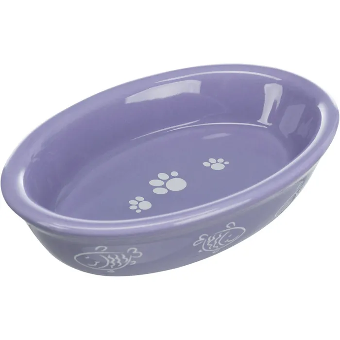 Główne zdjęcie produktu Keramická miska oválná, různobarevná 0,2 l / 15x10 cm