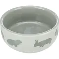 Następne zdjęcie produktu Ceramiczna miska dla królików kolorowa 250 ml/11 cm