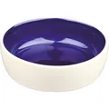 Następne zdjęcie produktu Miska ceramiczna z glazurą 300ml/12cm - kremowo-niebieska