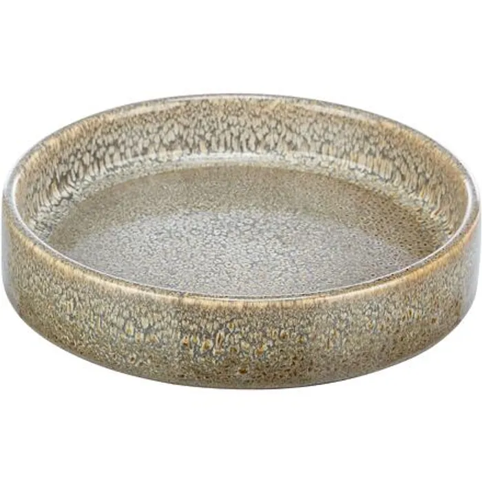 Główne zdjęcie produktu Keramická miska s nízkým okrajem 0,25 l/ 15 cm, hnědá