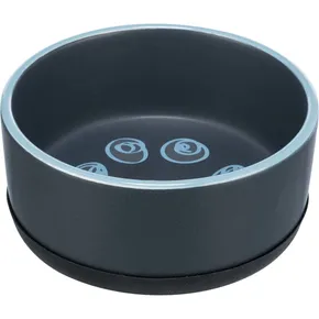 Miska ceramiczna z uchwytem i gumową podstawą 0,4 l/o 12 cm