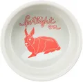 Następne zdjęcie produktu Ceramiczna miska w kropki dla królików 250 ml/o 11 cm