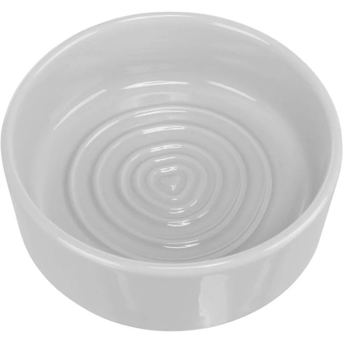 Główne zdjęcie produktu Keramická miska Viviana s letokruhy a srdíčkem, šalvěj1,4 l/ o 20 cm
