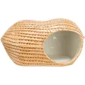Następne zdjęcie produktu Domek ceramiczny PEANUT (chomik/mysz), 17 x 8 x 8 cm, kolor beżowy