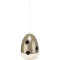 Ceramiczny pojemnik wiszący na materiał do gniazdowania, 12 × 12 × 16 cm