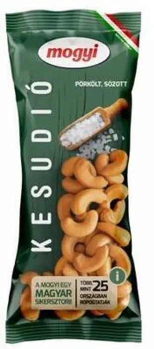 Główne zdjęcie produktu Kešu oříšky, 70 g, MOGYI, solené
