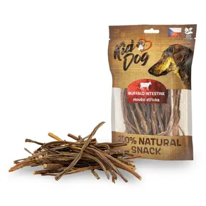 KIDDOG 100% Natural Snack, cienkie jelita wołowe 12 cm / 120 g
