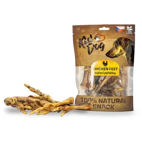 KIDDOG 100% Natural Snack, pařátky z kuřete "L", 250 g (23-24 szt.)