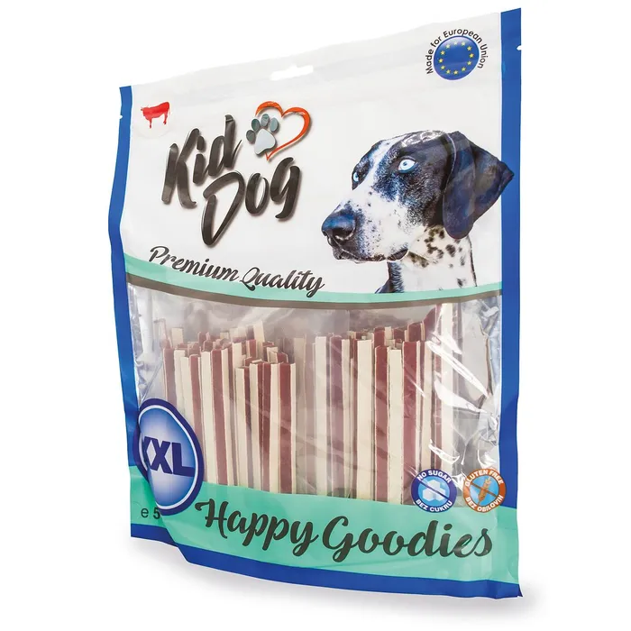 Główne zdjęcie produktu KIDDOG hovězí sendvič s treskou 500 g