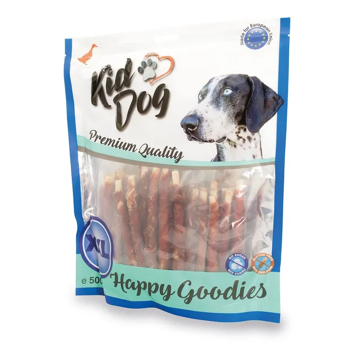 Główne zdjęcie produktu KIDDOG kachní masíčko na buvolí tyčince - 8 mm/12 cm 500 g