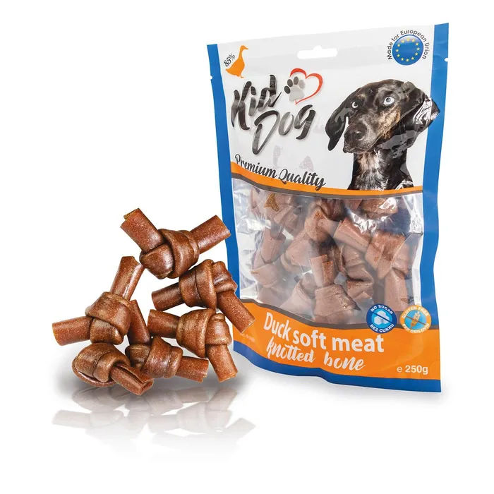 Główne zdjęcie produktu KIDDOG kachní uzlík, měkké masíčko 250 g