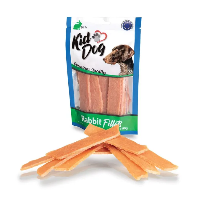 Główne zdjęcie produktu KIDDOG králičí filetované masíčko 80 g