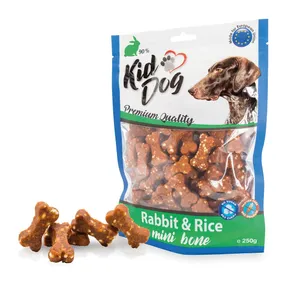 Mięso królicze KIDDOG z ryżem MINI kostki 250 g