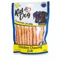 Następne zdjęcie produktu Mięso z kurczaka KIDDOG na palcu bawolym - 8 mm/12 cm 250 g