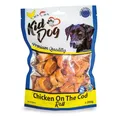 Następne zdjęcie produktu Mięso z kurczaka KIDDOG w bułce z dorsza 250 g