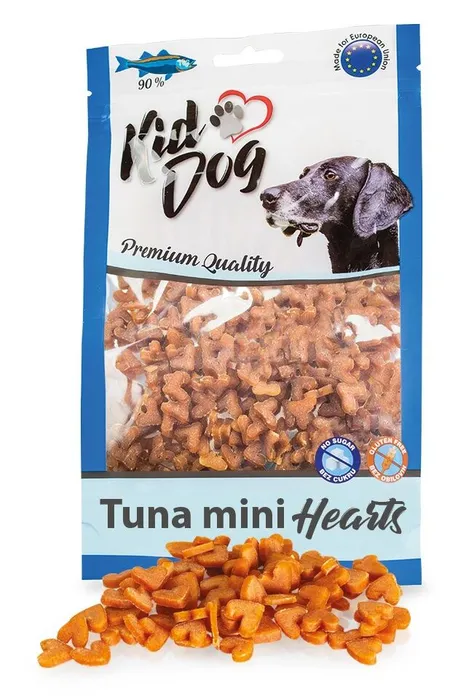 Główne zdjęcie produktu KIDDOG mini srdíčka z tuňáka 70 g