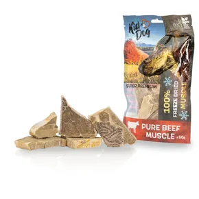 KIDDOG SUPER PREMIUM 100% wołowina czyste mięśnie suszone mrozem 50 g
