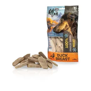 KIDDOG SUPER PREMIUM 100% piersi z kaczki, liofilizowane, 50 g