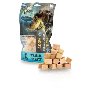 KIDDOG SUPER PREMIUM 100% tuńczyk - kawałki czystego mięsa liofilizowane 50 g