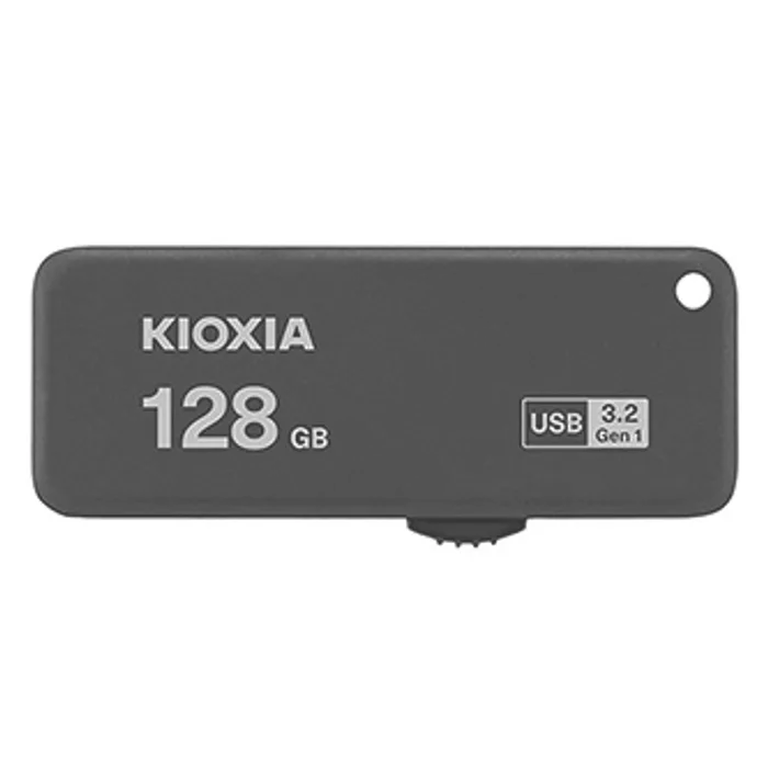 Główne zdjęcie produktu Kioxia USB flash disk, USB 3.0, 128GB, Yamabiko U365, Yamabiko U365, černý, LU365K128GG4