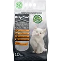 Następne zdjęcie produktu KITTYMAX zbrylający, bezpyłowy biały bentonit 10 l