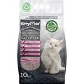 Następne zdjęcie produktu KITTYMAX zbrylający, bezpyłowy biały bentonit BABY POWDER 10 l
