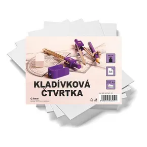 Kartka papieru w formacie A4, 200 sztuk, 250 g/m², biała