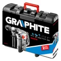 Następne zdjęcie produktu Młotowiertarka Wiertarko-wkrętarka, 58G862, przewód, 230V, 1500W, regulowana rękojeść, 750ot./min, Graphite