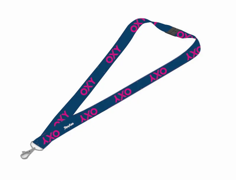 Główne zdjęcie produktu Klíčenka s karabinkou OXY BLUE LINE Pink