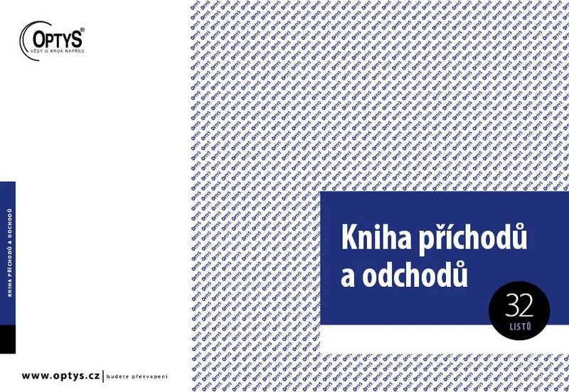 Główne zdjęcie produktu Kniha příchodů a odchodů A4, 32 listů 1269
