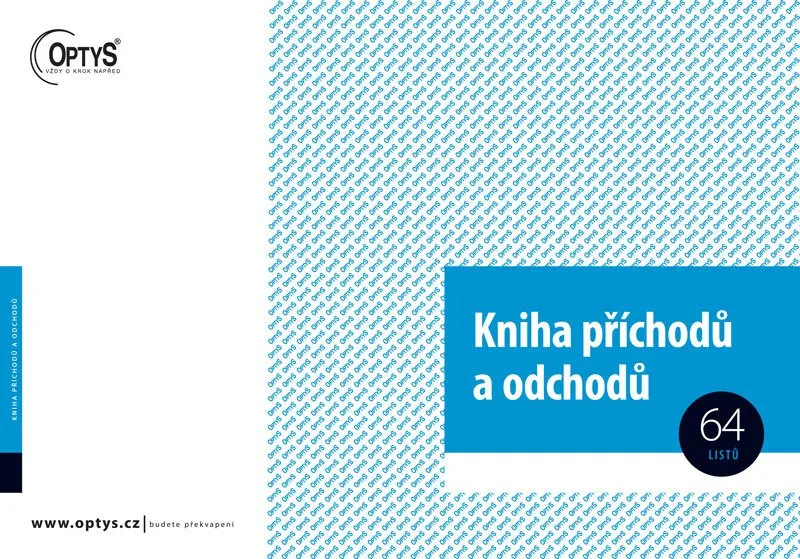 Główne zdjęcie produktu Kniha příchodů a odchodů A4, 64 listů 1260