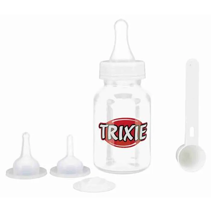 Główne zdjęcie produktu Kojenecký set, láhev 120 ml, 3 dudlíky, odměrka TRIXIE