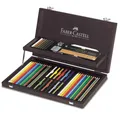 Kolekcja Art Drewniane pudełko 54 szt. i akcesoria Faber Castell 110088