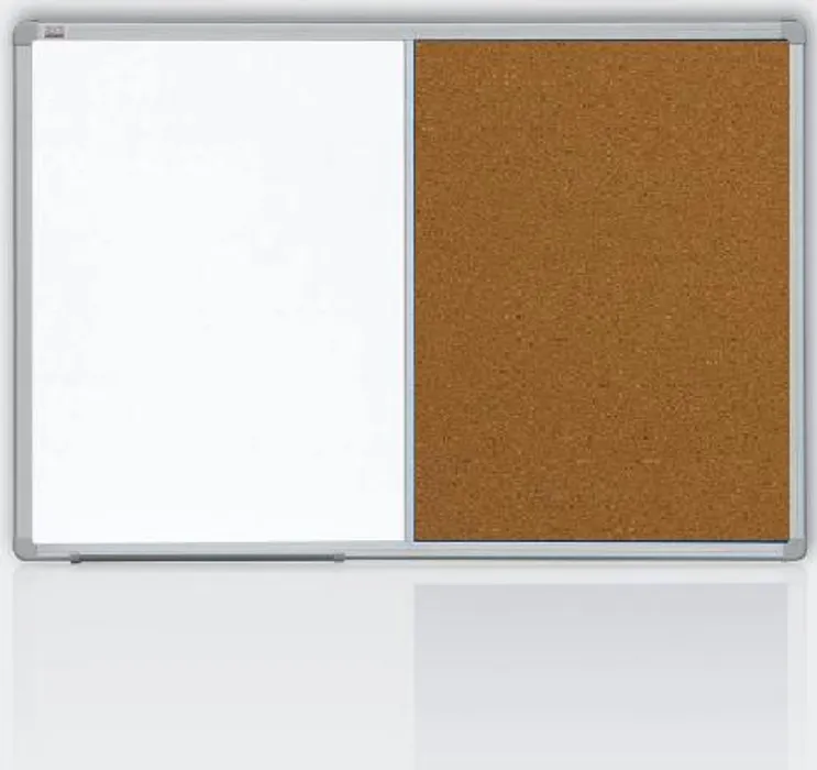 Główne zdjęcie produktu kombinovaná tabule 60x90 korek/magnet., rám ALU23