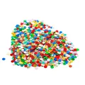 Konfetti papierowe różne kolory średnica 8mm 100 g [1 op.]
