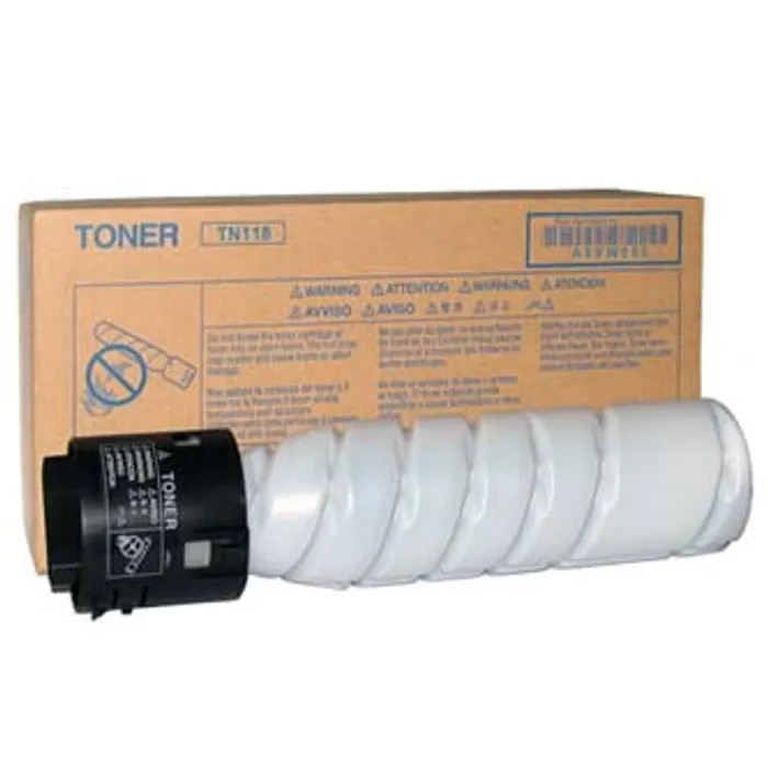 Główne zdjęcie produktu Konica Minolta originální toner TN118, black, 24000 (2x12000)str., A3VW050, Konica Minolt